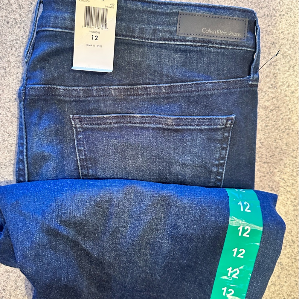 Calvin Klein Slim Boyfriend Jeans - Picture 2 of 3